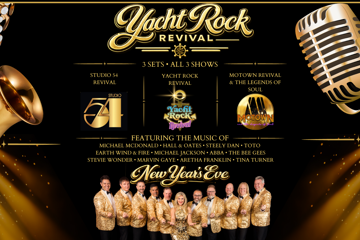 YACHT ROCK REVIVAL unleash all 3 BIG SHOWS on NYE