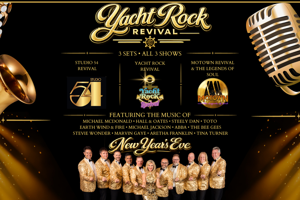 YACHT ROCK REVIVAL unleash all 3 BIG SHOWS on NYE