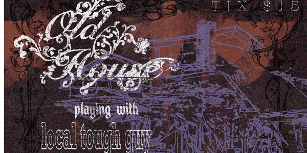 Old House at Goodspace live at Goodspace Gallery - Concert poster