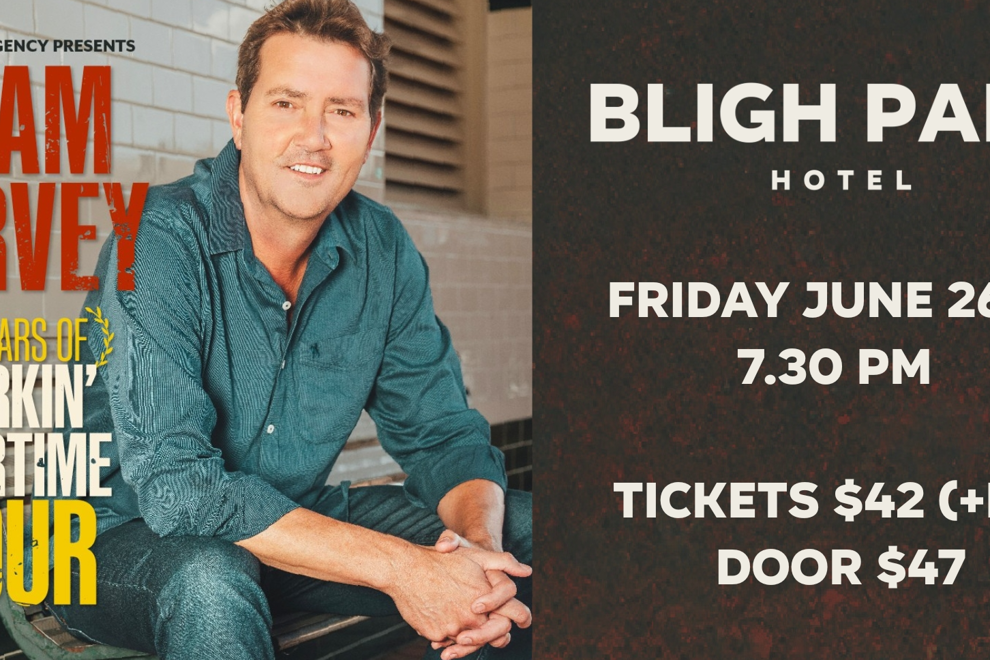 Adam Harvey Workin' Overtime Tour