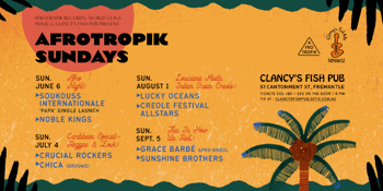 Afrotropik Sundays #3 - Lucky Oceans & The Creole Festival All-Stars