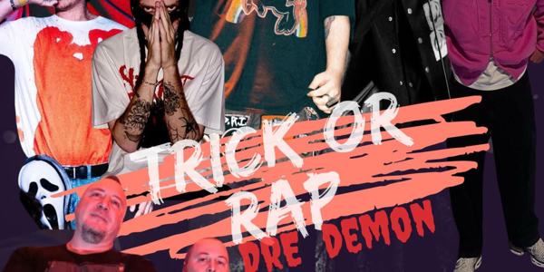 TRICK OR RAP live at The Back Room - Concert poster