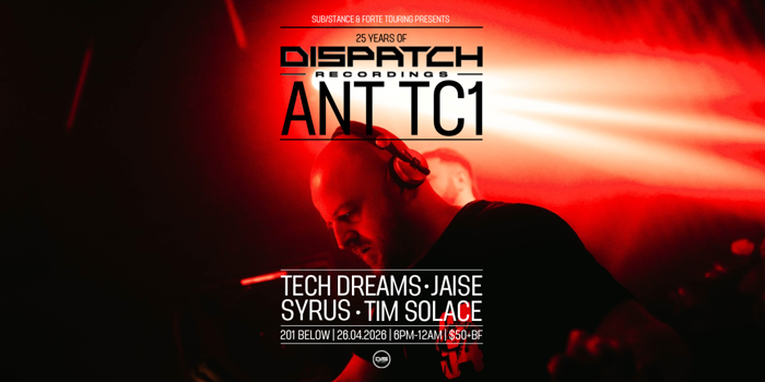 SUB/Stance028 - 25 Years of Dispatch Recordings w/ ANT TC1