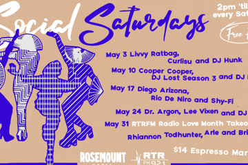 Rosemount Hotel X RTRFM Social Saturdays May - RTRFM Radio Love Month Takeover