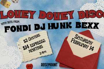 Lovey Dovey Disco - Valentines Day at Rosemount Hotel