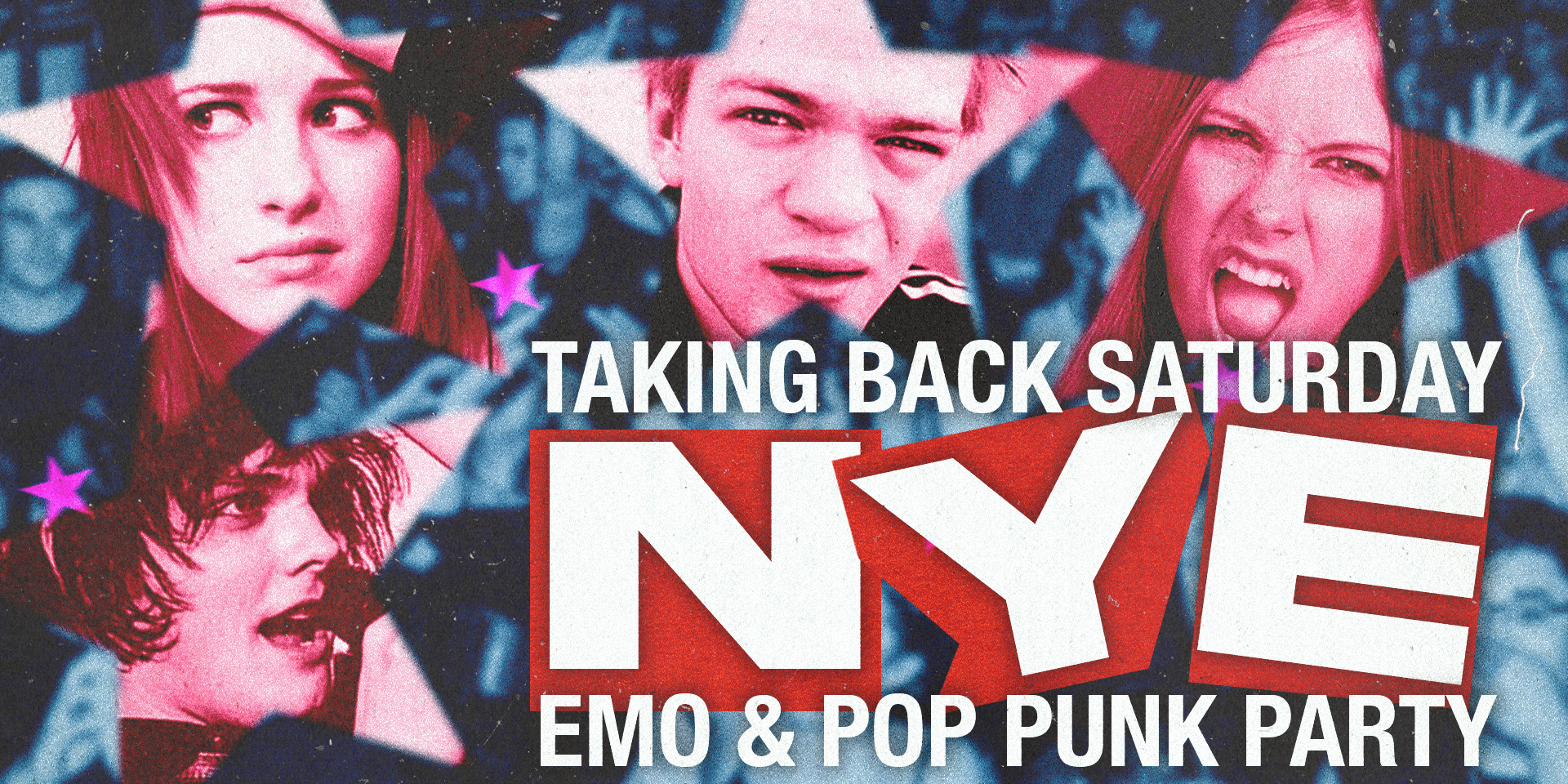 Taking Back Saturday: New Years Eve - Newcastle