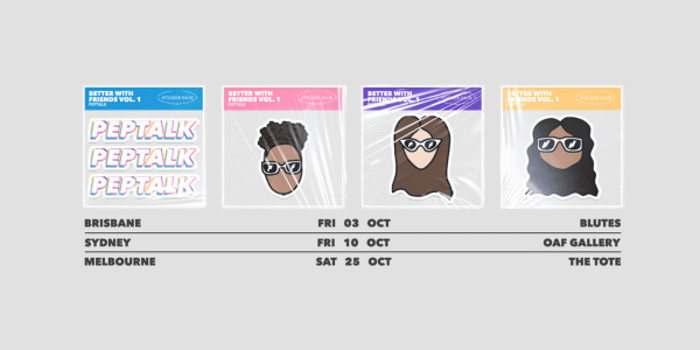 PEPTALK - "Better With Friends" EP Launch