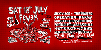 LEAPS AND BOUNDS PRESENTS: OLD BAR FEVER + ZINE FAIR
