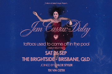 Jem Cassar-Daley ‘tattoos used to come off in the pool’ Album Tour