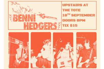 BENNI HEDGERS LIVE AT THE TOTE