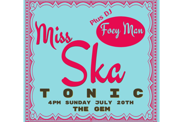 Miss SkaTonic with DJ Foey Man