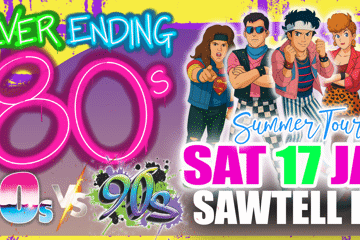 Never Ending 80s Presents: 80s v 90s The Battle of The Decades