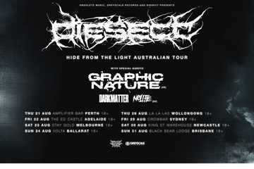 Diesect "Hide From The Light EP Tour"