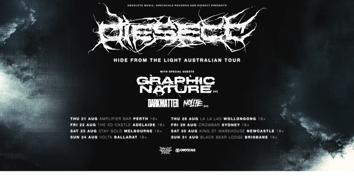 Diesect "Hide From The Light EP Tour"