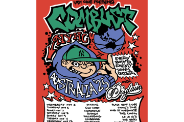COMBUST (USA) Australian Tour - Newcastle