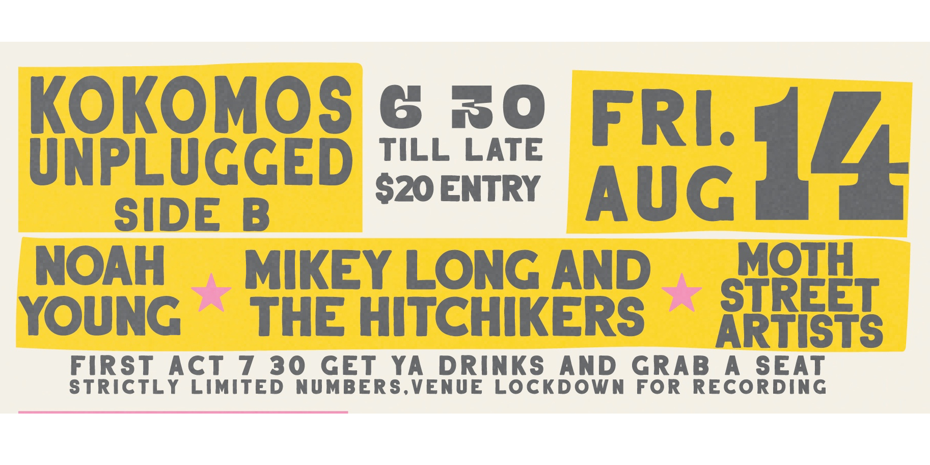 Kokomo's Unplugged - SIDE B - WA MUSIC WEEK