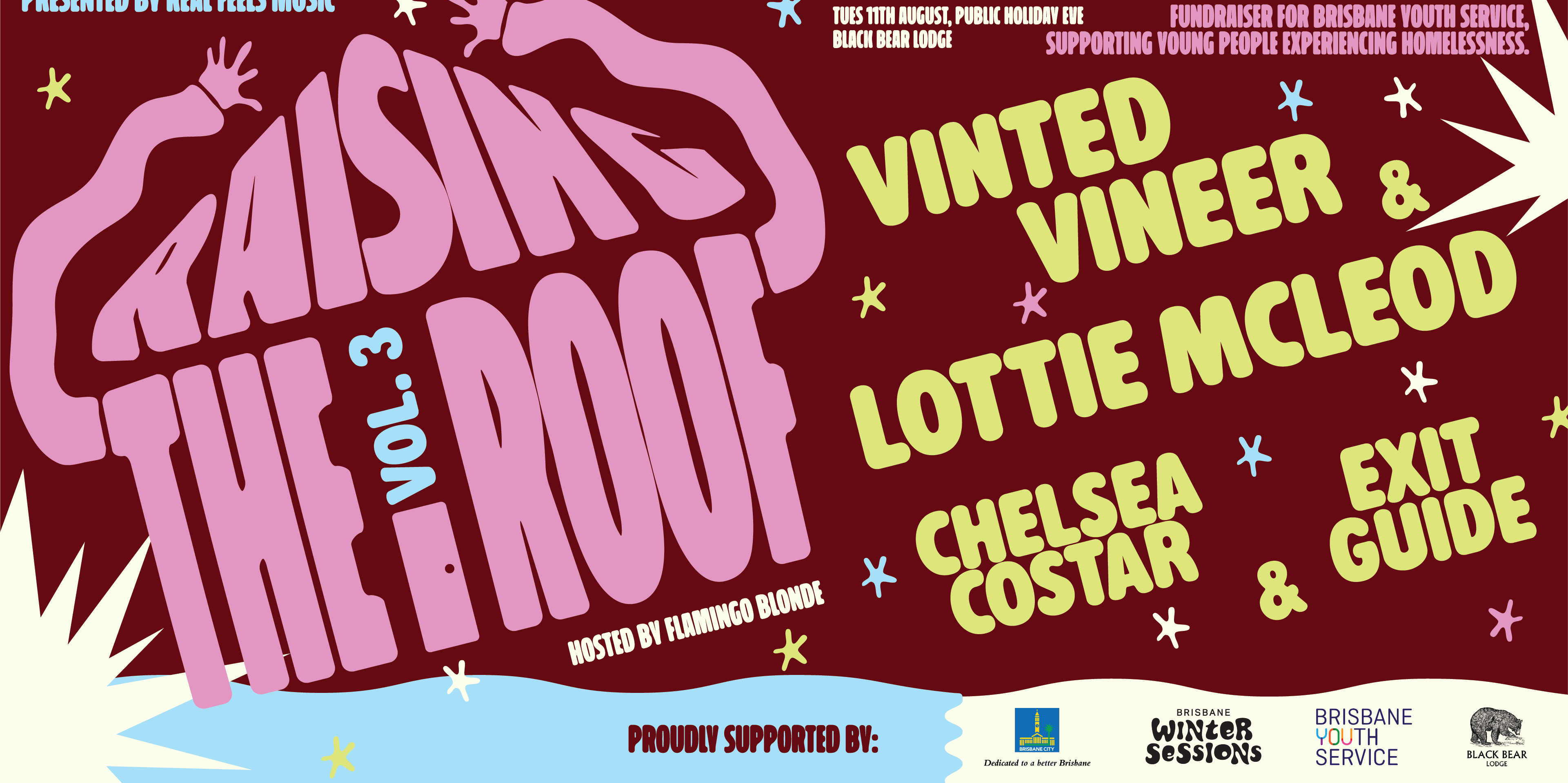 Raising The Roof | A Fundraiser for Brisbane Youth Service