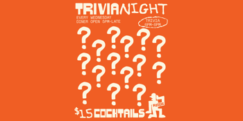 Trivia night at Reggie - 03/06/26