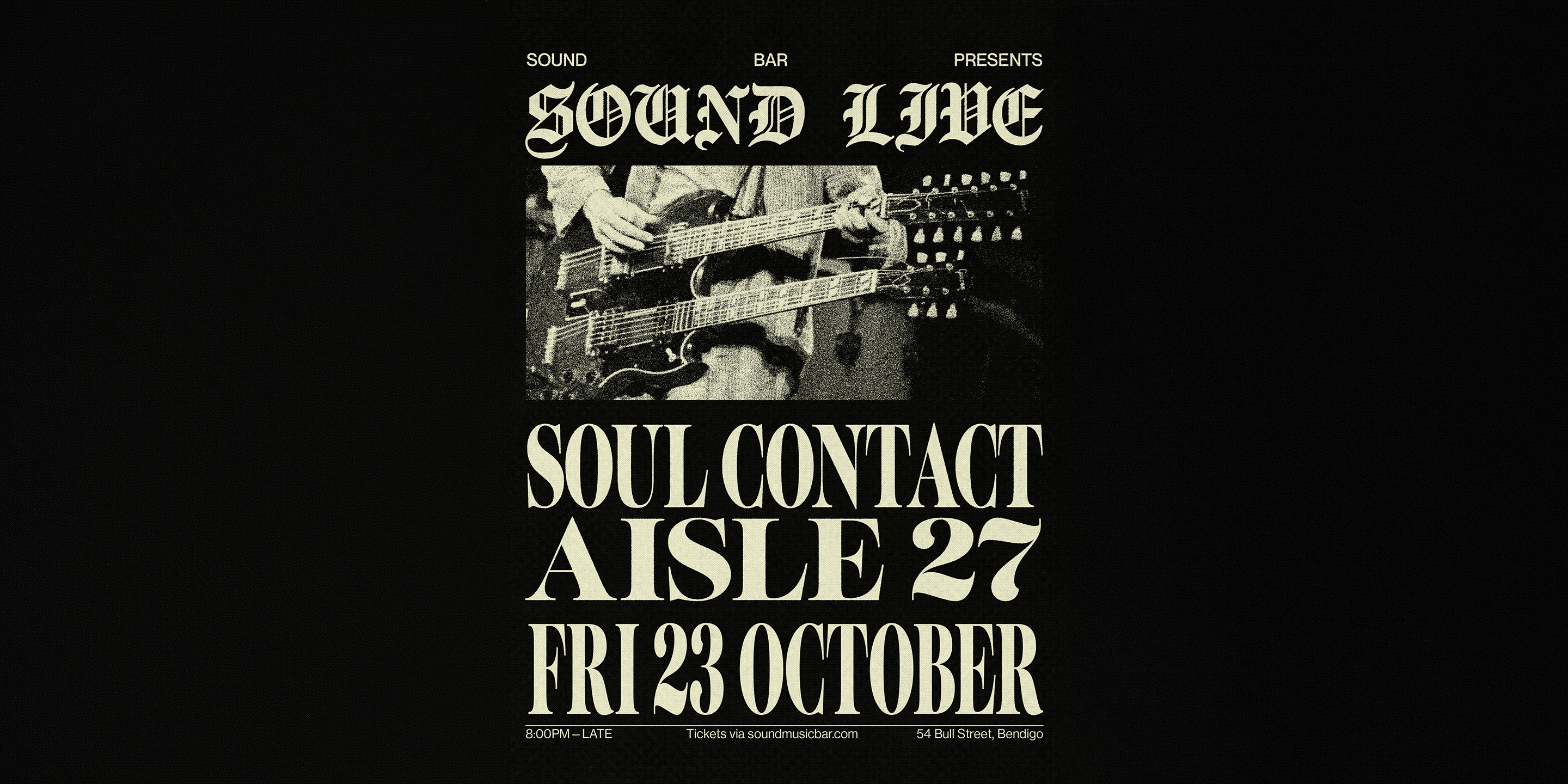 SOUND LIVE pres. Soul Contact + Aisle 27