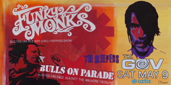 FUNKY MONKS & BULLS ON PARADE