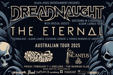 DREADNAUGHT & THE ETERNAL album launch tour