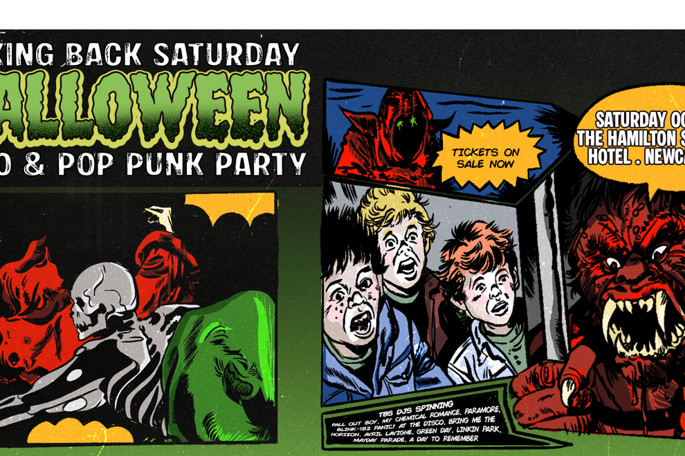Taking Back Saturday Halloween: Emo & Pop Punk Party - Newcastle