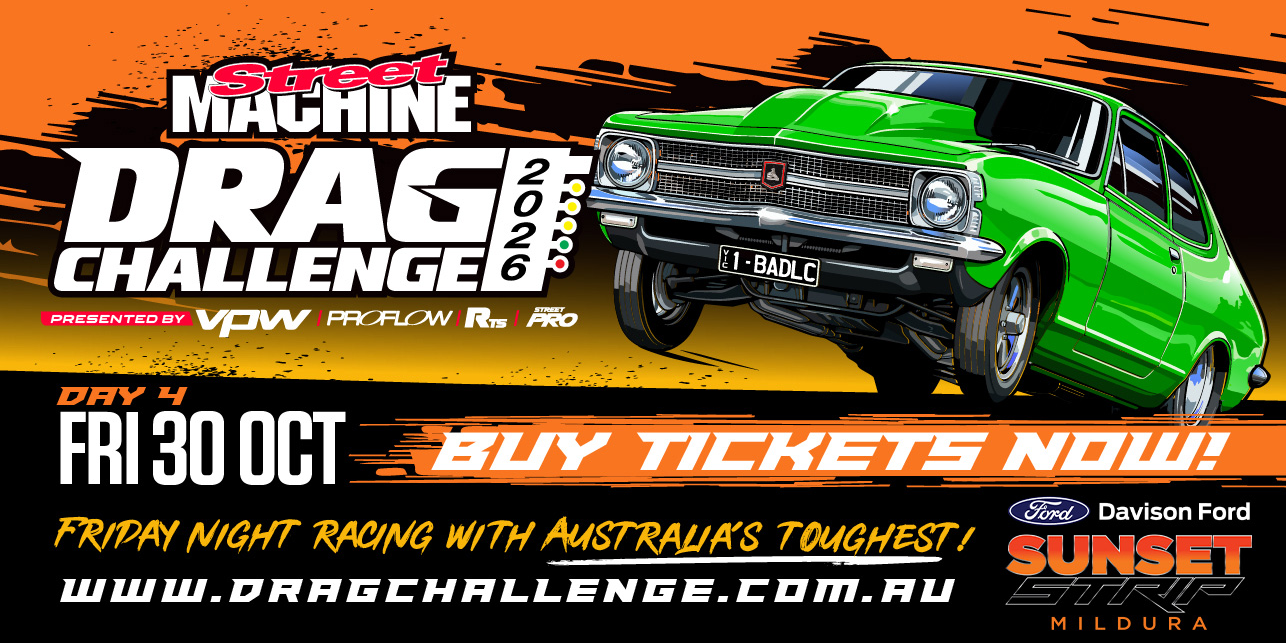 Street Machine Drag Challenge - Day 4