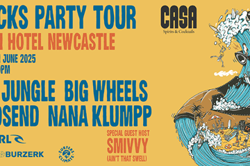 Tracks Party Tour – Beach Hotel Newcastle
