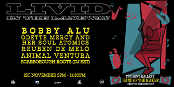 Livid in the Laneway - Bobby Alu - Take It Easy My Brother Tour