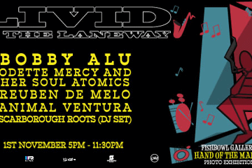 Livid in the Laneway - Bobby Alu - Take It Easy My Brother Tour