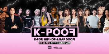 K-POOF" (K-Pop, Hip Hop & Rap Doof)