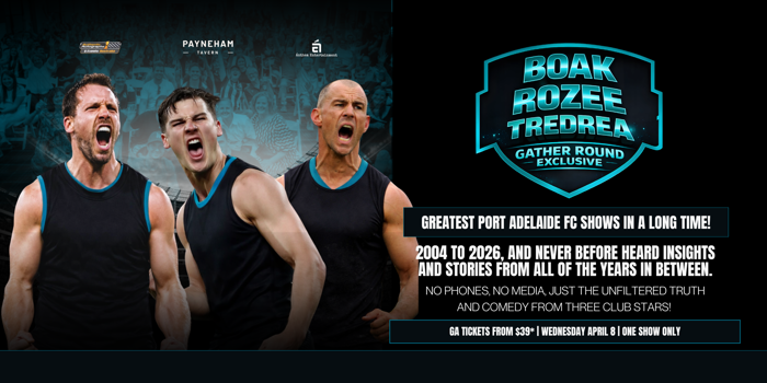 Boak, Rozee, Tredrea!