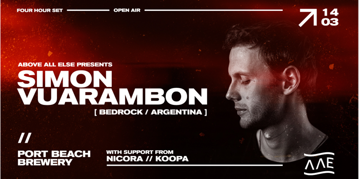AAE presents: Simon Vuarambon - 4 Hour Extended Set