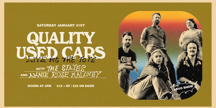 Quality Used Cars @ The Tote - Arvo show