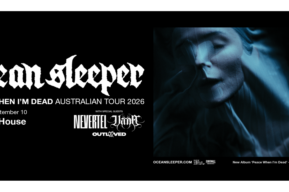 Ocean Sleeper ‘Peace When I'm Dead’ Australia Tour