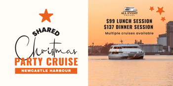 Christmas Party Dinner Cruise on Newcastle Harbour