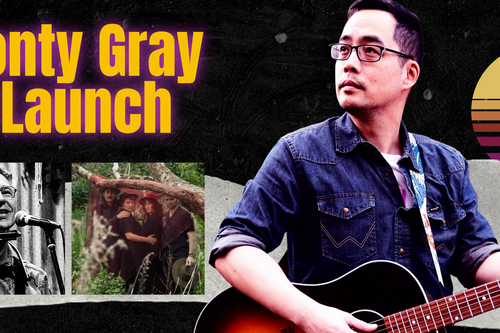 Monty Gray EP Launch with special guests Honeymoon Bridge and Ric Overing