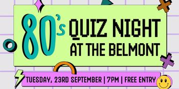 80’s Quiz Night