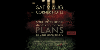 Death Cab for Cutie Celebration (Plans 20th Anniversary)