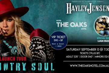 Hayley Jensen - Country Soul at The Oaks Hotel