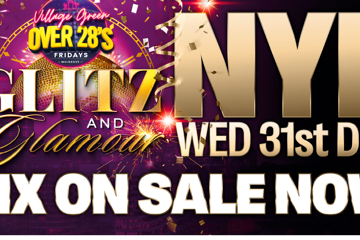 VILLAGE GREEN - Over 28's NEW YEARS EVE