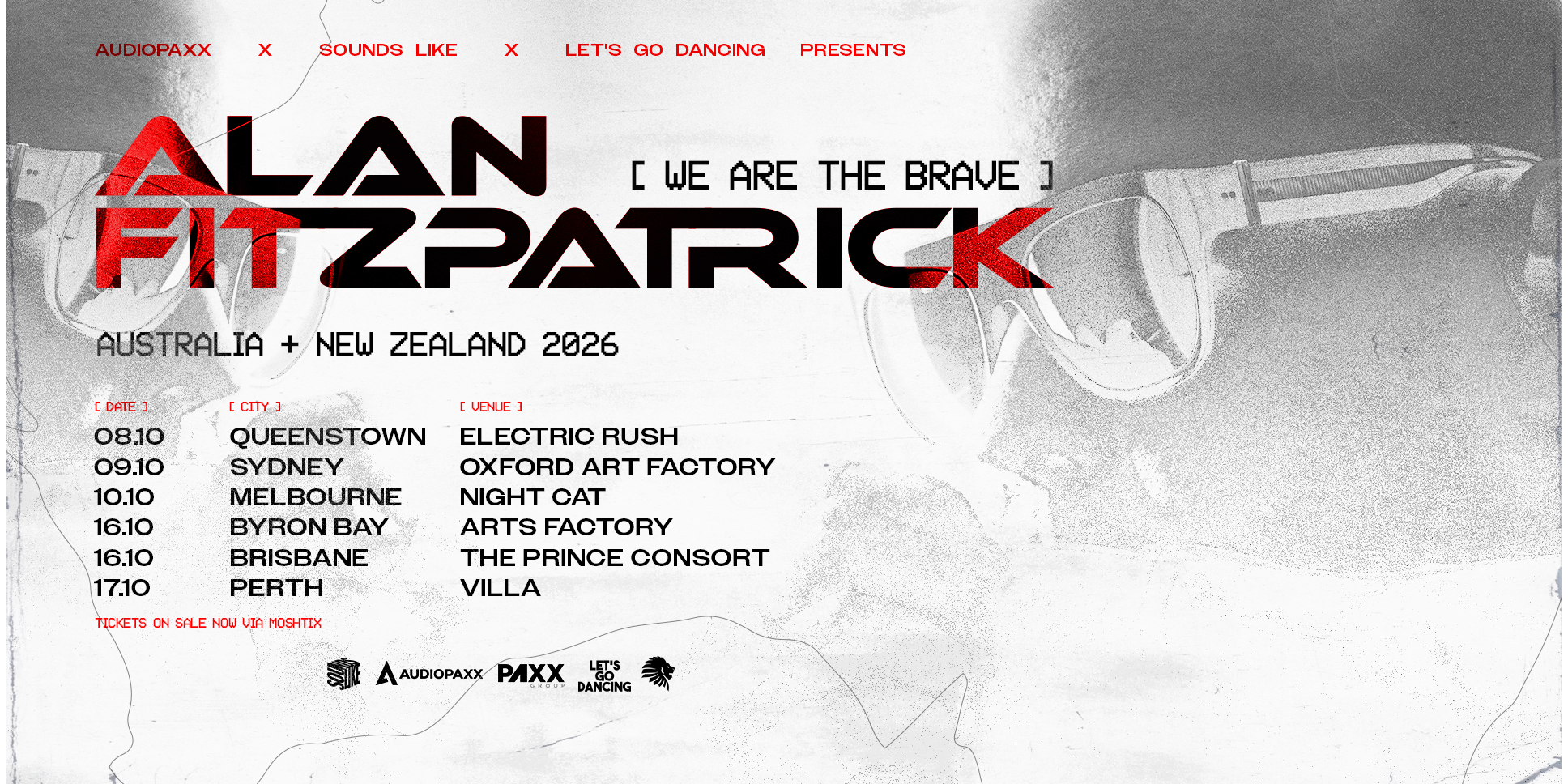 ALAN FITZPATRICK [WE ARE THE BRAVE] - BYRON BAY