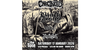 BLACK JESUS - ONWARDS TO SLAUGHTER - CD LAUNCH