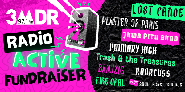 3MDR RADIO ACTIVE FUNDRAISER