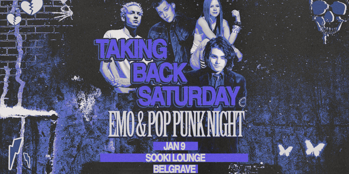 TAKING BACK SATURDAY: Emo & Pop Punk - Belgrave