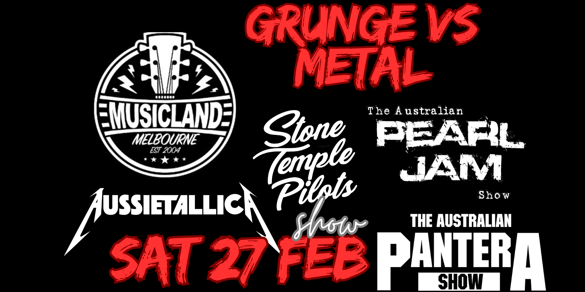 Musicland GRUNGE Vs METAL