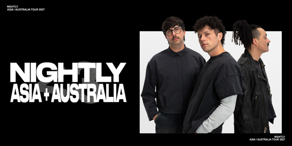 NIGHTLY - Melbourne live at The Leadbeater Hotel - Concert poster