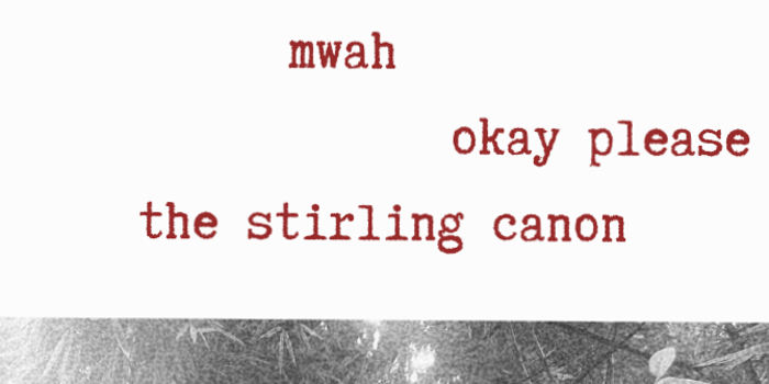 Mwah, Okay Please & Stirling Canon Return to the Junk Bar