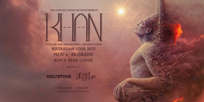 KHAN album launch with special guests Holystone and Fidel A Go Go